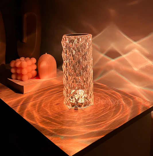 16 Colour LED Crystal Table Diamond lamp