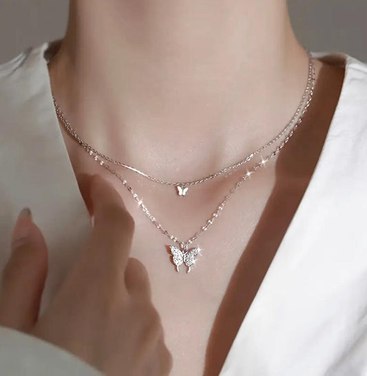 1pc Women's Double Layer Necklace