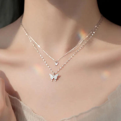 1pc Women's Double Layer Necklace
