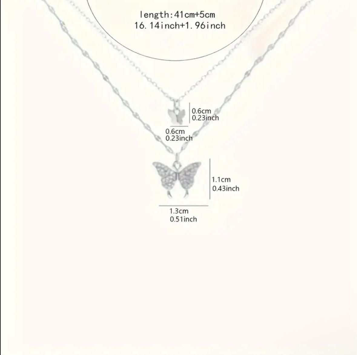 1pc Women's Double Layer Necklace