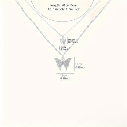 1pc Women's Double Layer Necklace