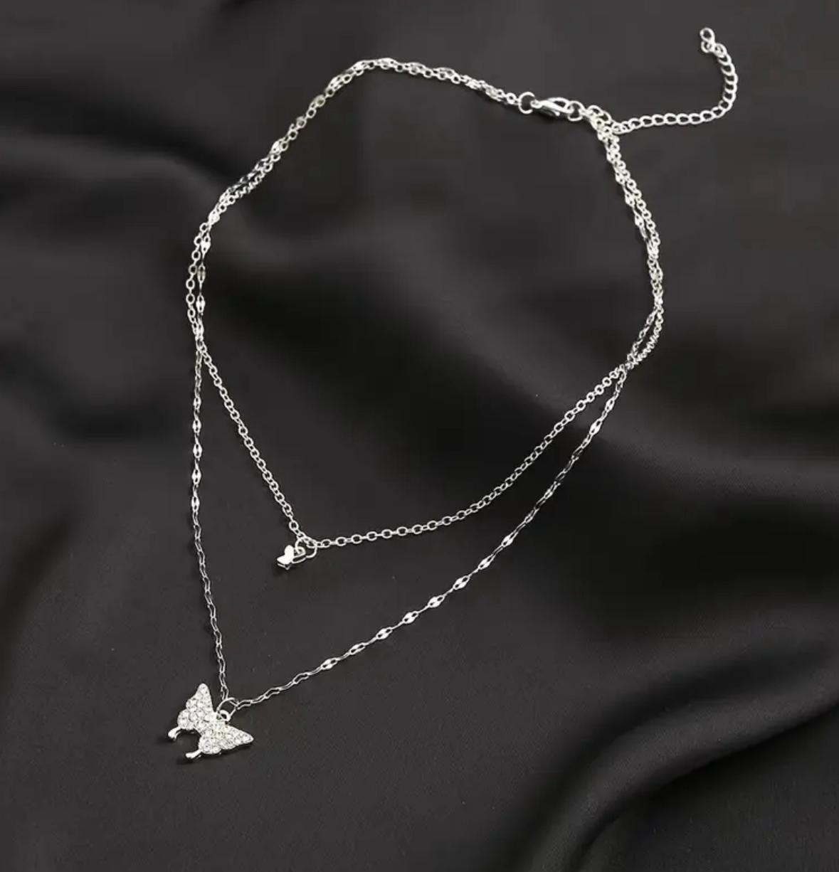 1pc Women's Double Layer Necklace