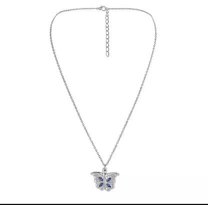 1pc i love you Openable Butterfly Necklace