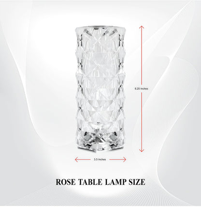 16 Colour LED Crystal Table Diamond lamp