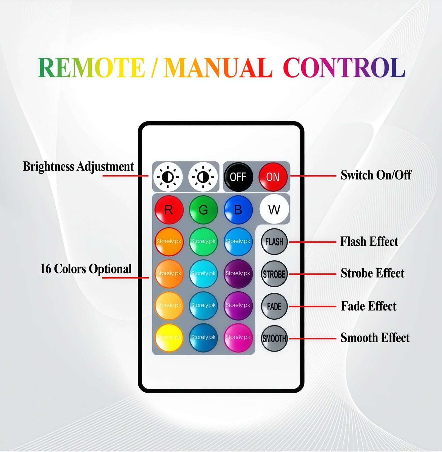 16 Colour LED Crystal Table Diamond lamp